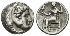KINGS of MACEDON. Philip III Arrhidaios. (323-317 BC). AR Tetradrachm. Susa. Struck under Koinos, (Circa 322-320 BC). 
Obv:Head of Herakles right, wea...