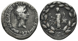 Ionia, Ephesos. Augustus, 27 BC-14 AD. Cistophoric, Tetradrachm.
Obv: IMP CAESAR DIVI F COS VI LIBERTATIS PR VINDEX.
Laureate head of Augustus, righ...