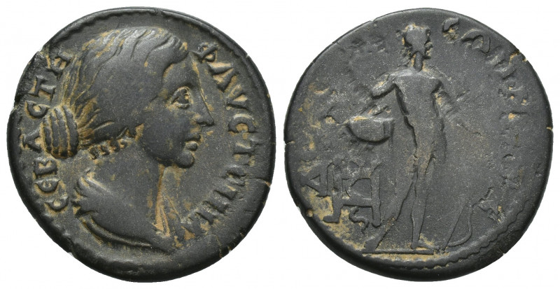 Phrygia, Docimeum. Faustina II Augusta, 147-175 AD. AE.
Obv: CEBACTH ΦAVCTEINA....