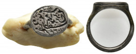 ANCIENT ISLAMIC SILVER RING (15TH-19TH CENTURY AD.)
Condition : See picture. No return
Weight : 5.77 g
Diameter: 22.2 mm