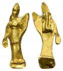 ANCIENT GREEK GOLD FIGURINE
Condition : See picture. No return
Weight : 1.89 g
Diameter: 22.8 mm