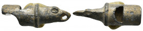 ANCIENT ROMAN BRONZE LEGIONNAIRES' WHISTLE (1ST-5TH CENTURY AD)
Condition : See picture. No return
Weight : 7.72 g
Diameter: 39.3 mm