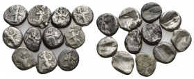 11 GREEK SILVER COIN LOT
See picture.No return.