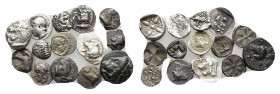 14 GREEK SILVER COIN LOT
See picture.No return.