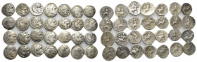 28 GREEK SILVER COIN LOT
See picture.No return.
Drachm.