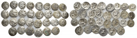 30 GREEK SILVER COIN LOT
See picture.No return.
Drachm.