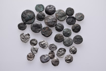 30 GREEK SILVER/BRONZE COIN LOT
See picture.No return.