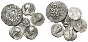6 GREEK/ROMAN SILVER COIN LOT
See picture.No return.