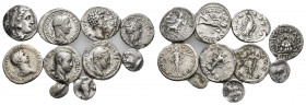 10 GREEK/ROMAN SILVER COIN LOT
See picture.No return.
