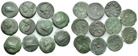 11 GREEK/ROMAN BRONZE COIN LOT
See picture.No return.