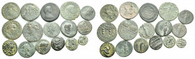 16 GREEK/ROMAN BRONZE COIN LOT
See picture.No return.