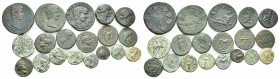 19 GREEK/ROMAN BRONZE COIN LOT
See picture.No return.