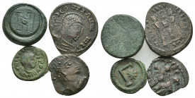 4 ROMAN/BYZANTINE COIN LOT
See picture.No return