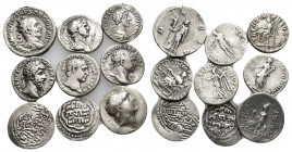 9 GREEK/ROMAN/ISLAMIC COIN LOT
See picture.No return.