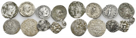 9 GREEK/ROMAN/ISLAMIC/MEDIEVAL COIN LOT
See picture.No return.
