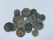 23 GREEK/ROMAN/BYZANTINE BRONZE COIN LOT
See picture. No return