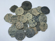 BYZANTINE BRONZE COIN LOT
See picture. No return