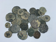 31 ROMAN/BYZANTINE BRONZE COIN LOT
See picture. No return