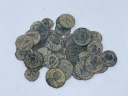 34 ROMAN BRONZE COIN LOT
See picture. No return
