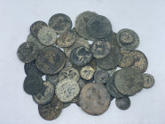 45 GREEK/ROMAN BRONZE COIN LOT
See picture. No return