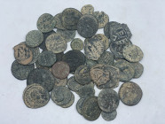 50 ROMAN/BYZANTINE BRONZE COIN LOT
See picture. No return
