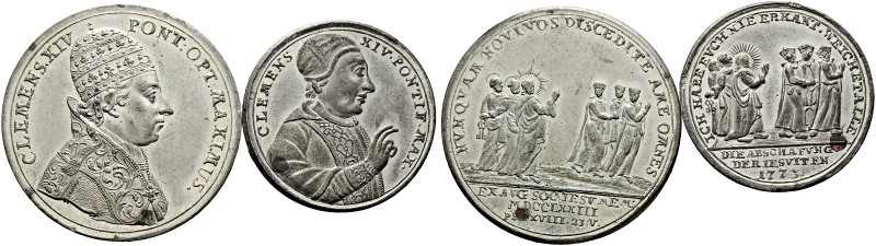 Italien-Kirchenstaat (Vatikan). Clemens XIV. (Lorenzo Ganganelli) 1769-1774 
Lo...