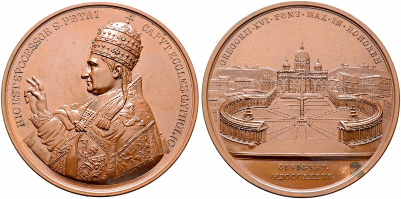 Italien-Kirchenstaat (Vatikan). Gregor XVI. (Bartolomeo Alberto Cappellari) 1831...