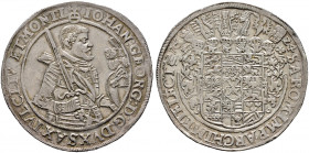 Sachsen-Albertinische Linie. Johann Georg I. 1615-1656 
Taler 1624 -Dresden-. Clauss/Kahnt 156, Slg. Mers. 1032, Schnee 818, Dav. 7601. attraktives E...