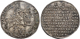 Sachsen-Albertinische Linie. Johann Georg II. 1656-1680 
1/2 Taler 1657 -Dresden-. Auf das Vikariat. Clauss/Kahnt 494, Slg. Mers. 1155, Kohl 270. fei...
