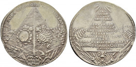 Sachsen-Albertinische Linie. Johann Georg IV. 1691-1694 
Taler (im Leipziger Münzfuß) 1694 -Dresden-. Auf seinen Tod. Clauss/Kahnt 695, Slg. Mers. 13...