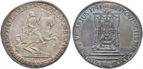 Sachsen-Albertinische Linie. Friedrich August II. 1733-1763 
1/2 Taler 1741 -Dresden-. Auf das Vikariat. Kahnt 640 (dort als "2/3 Taler"), Slg. Mers....