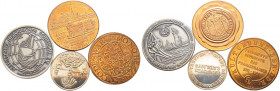 LOTS. 
Ca. 30 Stücke: Medaillen von diversen Ausstellungen und Münzsammlertreffen in Silber, Bronze/ Kupfer und Neusilber aus dem letzten Drittel des...