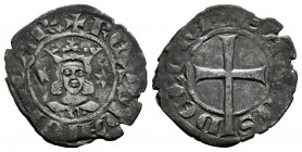 The Crown of Aragon. Sancho de Mallorca. Dobler. Mallorca. (Cru-547). (Cru C.G-2515b). Ve. 1,30 g. Scarce. Choice VF. Est...70,00. 

Spanish Descrip...