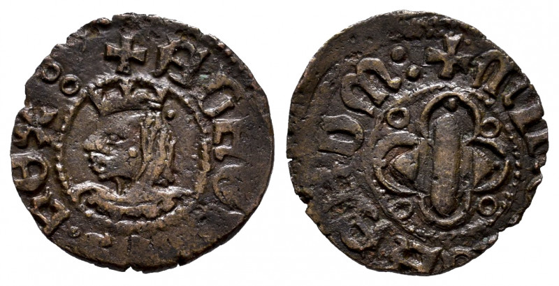 The Crown of Aragon. Alfonso IV (1416-1458). Diner. Menorca. (Cru-858). (Cru C.G...