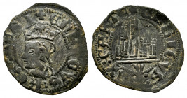 Kingdom of Castille and Leon. Enrique III (1390-1406). Cornado. Villalón. (Bautista-778). Ve. 0,78 g. Wavy flan. Choice VF. Est...40,00. 

Spanish D...