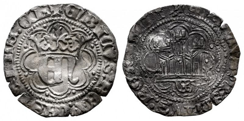 Kingdom of Castille and Leon. Henry IV (1399-1413). 1/2 real. Uncertain mint. ¿B...
