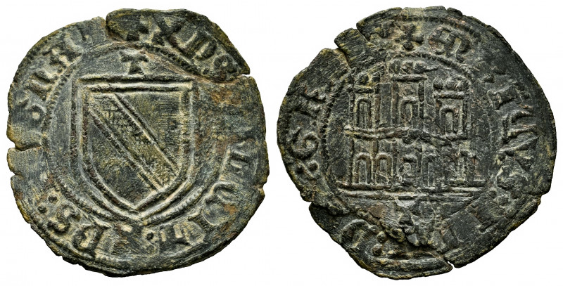 Kingdom of Castille and Leon. Henry IV (1399-1413). Blanca de la banda. Toledo. ...