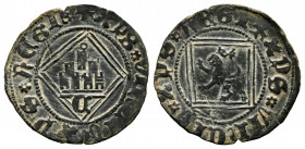 Kingdom of Castille and Leon. Henry IV (1399-1413). Blanca de rombo. Cuenca. (Bautista-1081.4). Anv.: + XPS VINCIT XPS REGI. Rev.: + XPS VINCIT XPS RE...