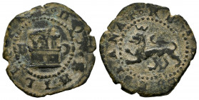 Philip II (1556-1598). 2 maravedis. Burgos. (Cal-51). (Jarabo-Sanahuja-A18). Ae. 3,54 g. Choice VF. Est...30,00. 

Spanish Description: Felipe II (1...