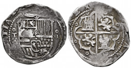 Philip II (1556-1598). 8 reales. Toledo. (Cal-748). Ag. 24,82 g. Scarce. VF. Est...350,00. 

Spanish Description: Felipe II (1556-1598). 8 reales. T...