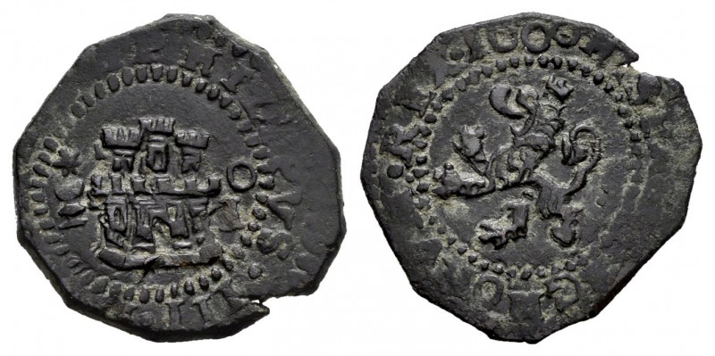 Philip III (1598-1621). 1 maravedi. 1600. Cuenca. I. (Cal-97). (Jarabo-Sanahuja-...