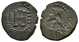 Philip III (1598-1621). 4 maravedis. 1619. Valladolid. (Cal-288). (Cal-D346). Ae. 2,92 g. VF. Est...35,00. 

Spanish Description: Felipe III (1598-1...