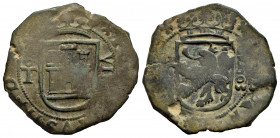 Philip III (1598-1621). 8 maravedis. 1603. Toledo. (Cal-344). (Jarabo-Sanahuja-D291). Ae. 5,53 g. Rare. VF. Est...150,00. 

Spanish Description: Fel...