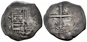 Philip III (1598-1621). 2 reales. ND. Mexico. F. (Cal-610). Ag. 6,48 g. Choice F. Est...60,00. 

Spanish Description: Felipe III (1598-1621). 2 real...