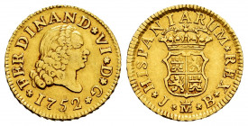 Ferdinand VI (1746-1759). 1/2 escudo. 1752. Madrid. JB. (Cal-555). Ag. 1,78 g. VF/Choice VF. Est...160,00. 

Spanish Description: Fernando VI (1746-...
