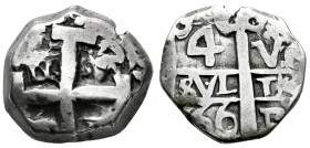 Charles III (1759-1788). 4 reales. 1766. Potosí. V. (Cal-910). Ag. 10,03 g. Almost VF. Est...110,00. 

Spanish Description: Carlos III (1759-1788). ...