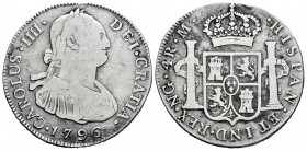 Charles IV (1788-1808). 4 reales. 1796. Guatemala. M. (Cal-737). Ag. 13,11 g. Rare. Choice F. Est...70,00. 

Spanish Description: Carlos IV (1788-18...