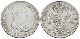 Ferdinand VII (1808-1833). 4 reales. 1818. Madrid. GJ. (Cal-1084). Ag. 13,31 g. Choice F/Almost VF. Est...50,00. 

Spanish Description: Fernando VII...