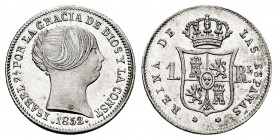 Elizabeth II (1833-1868). 1 real. 1852. Madrid. (Cal-302). Ag. 1,32 g. Original luster. AU/Almost MS. Est...60,00. 

Spanish Description: Isabel II ...