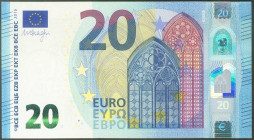 20 Euros. 25 de Noviembre de 2015. Firma Draghi. Serie S (Italia). (Edifil 2021: 495). SC.
